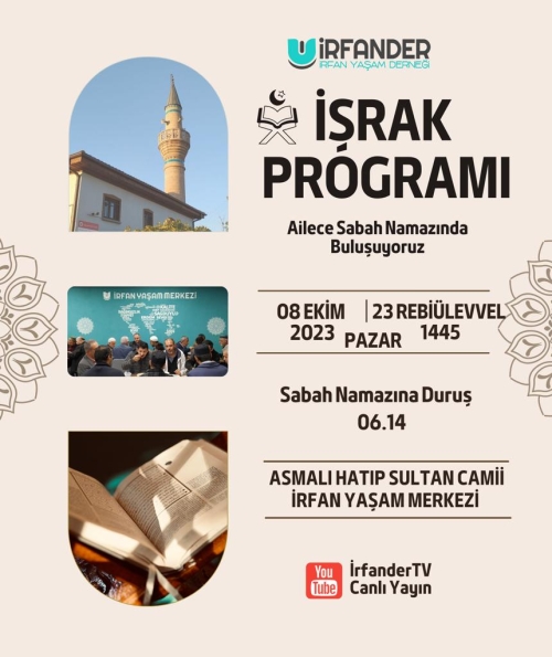 İşrak Buluşmaları'na Ailece Davetlisiniz