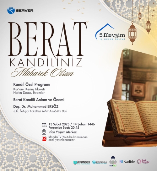 Berat Kandili Özel Programımıza Davet