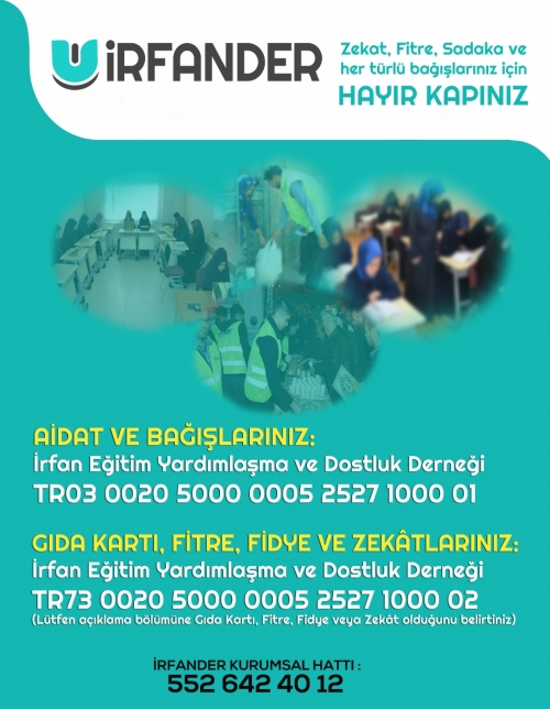 İRFANDER | Hayır Kapınız