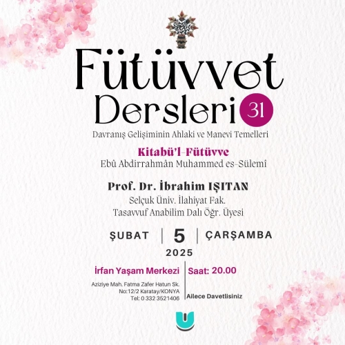 Fütüvvet Dersleri - 31