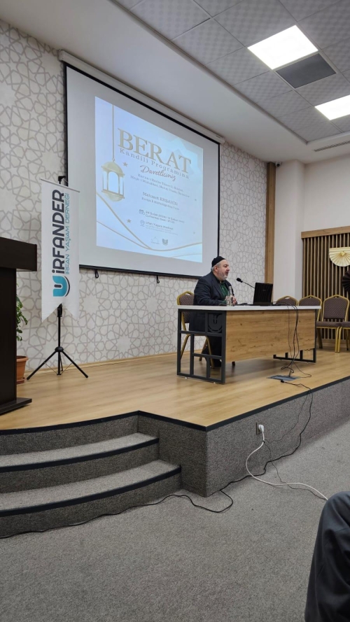 Berat Gecesi programımızı yoğun katılımla gerçekleştirdik.
