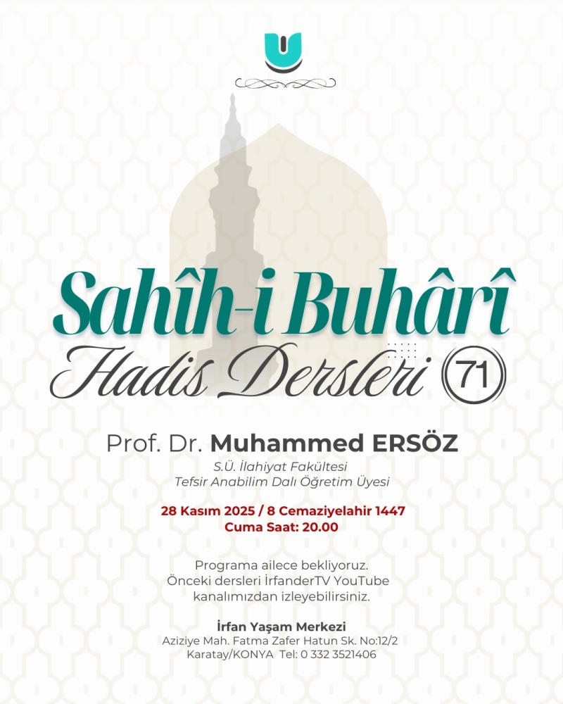 Sahih-i Buhari Dersleri - 71