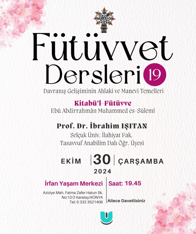 Fütüvvet Dersleri - 19