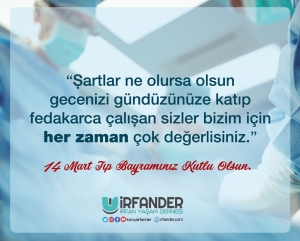14 MART TIP BAYRAMINIZ KUTLU OLSUN
