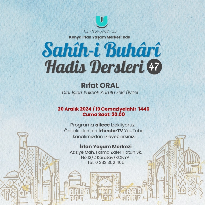Sahih-i Buhari Dersleri - 47