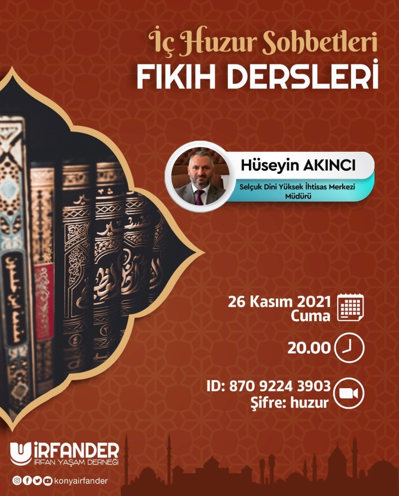 İç Huzur Sohbetleri - Fıkıh Dersleri