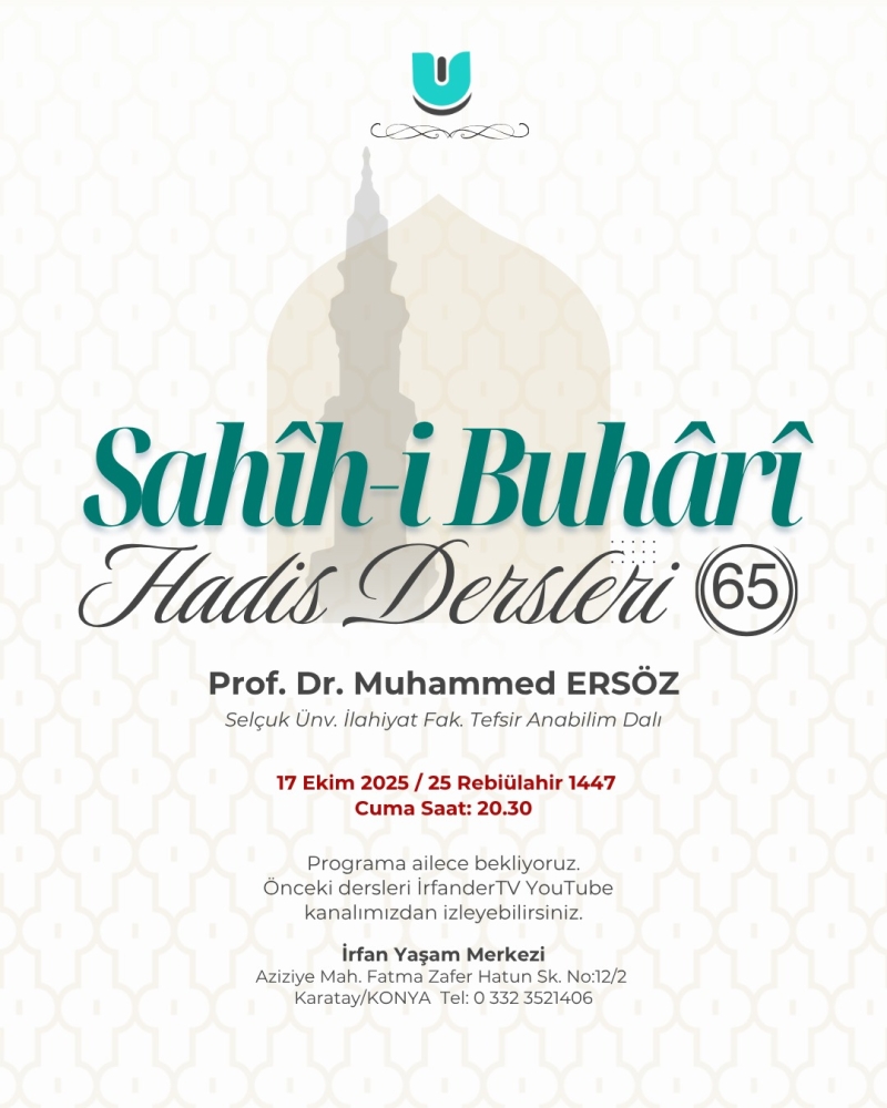 Sahih-i Buhari Dersleri - 65