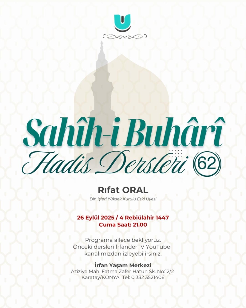 Sahih-i Buhari Dersleri - 62