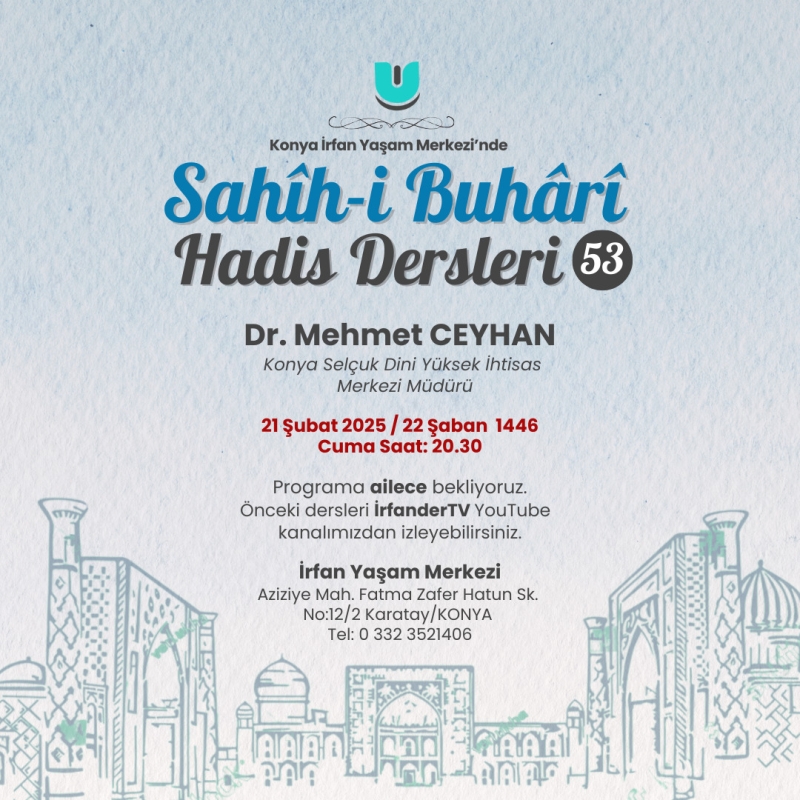 Sahih-i Buhari Dersleri - 53