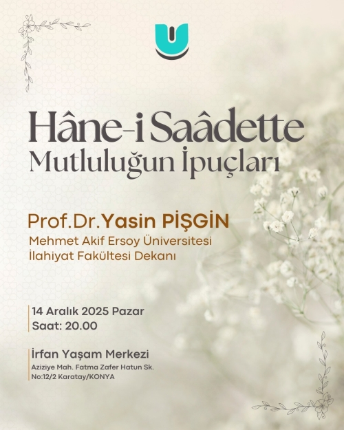 Hâne-i Saâdette Mutluluğun İpuçları