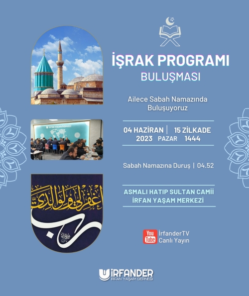 İşrak Buluşmaları'na Ailece Davetlisiniz