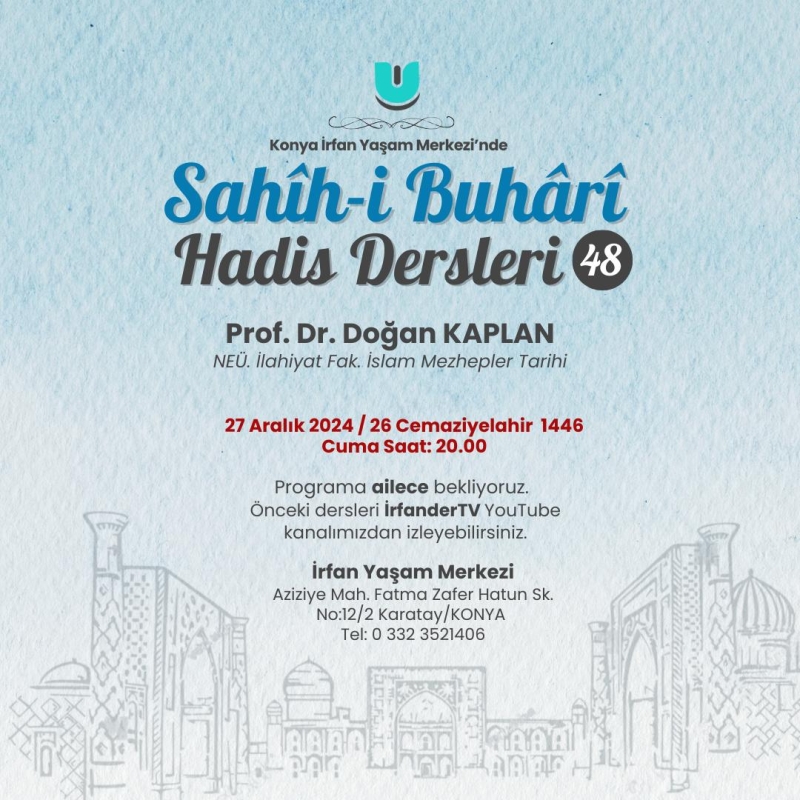 Sahih-i Buhari Dersleri - 48