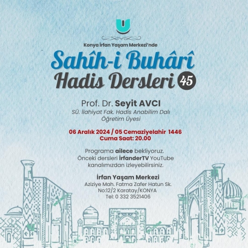 Sahih-i Buhari Dersleri - 45