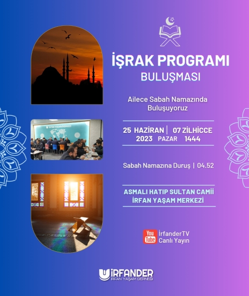 İşrak Buluşmaları'na Ailece Davetlisiniz