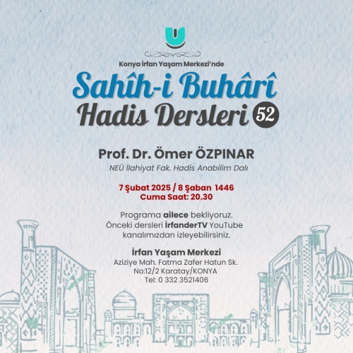 Sahih-i Buhari Dersleri - 52