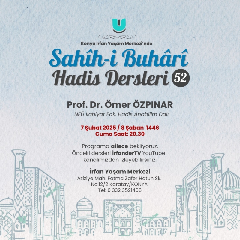 Sahih-i Buhari Dersleri - 52