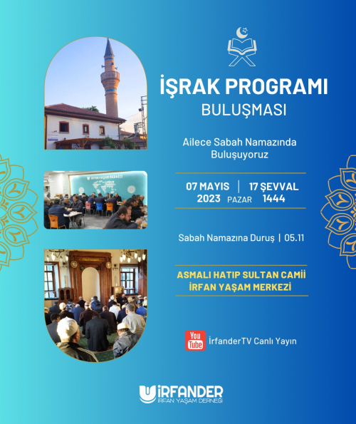 İşrak Buluşmaları'na Ailece Davetlisiniz