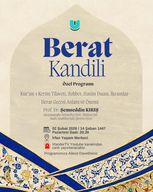 Berat Kandili Özel Programımıza Davet
