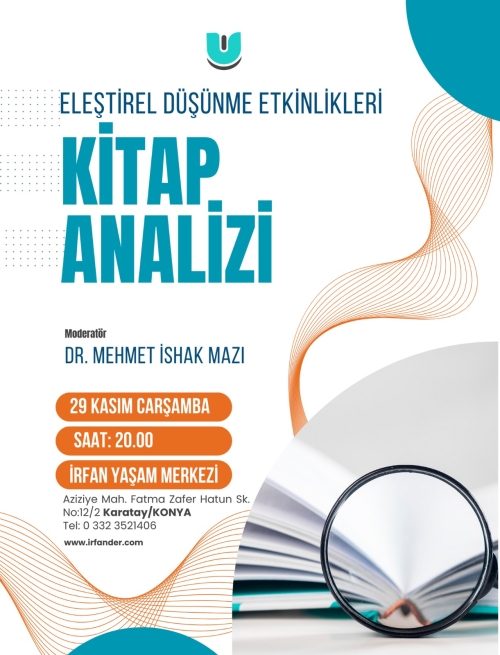 Eleştirel Düşünme Etkinlikleri, Kitap Analizi