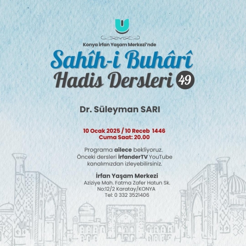 Sahih-i Buhari Dersleri - 49