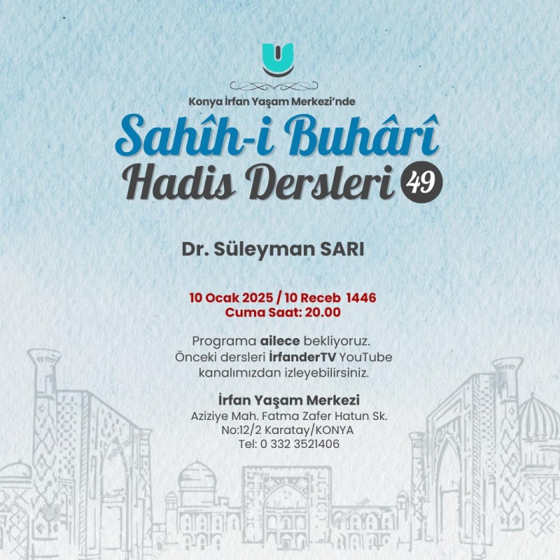 Sahih-i Buhari Dersleri - 49