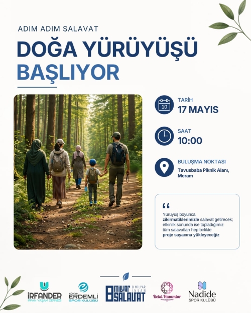 Doğa Yürüyüşü Başlıyor!