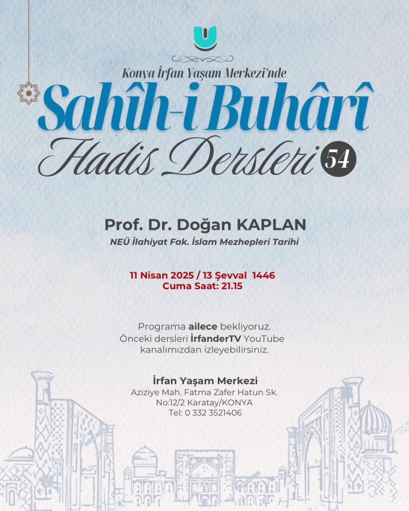 Sahih-i Buhari Dersleri - 54
