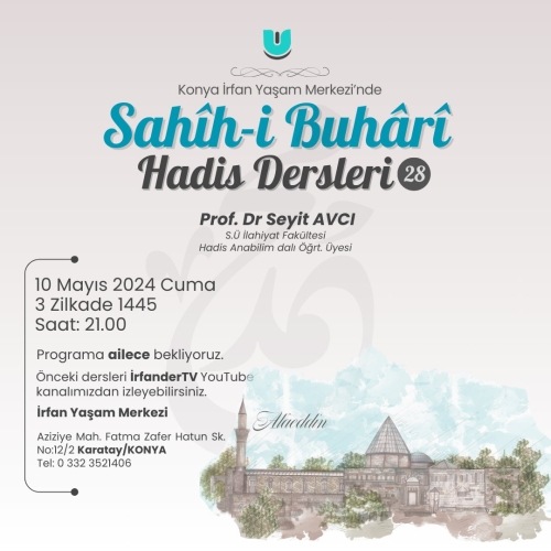 Sahih-i Buhari Dersleri - 28