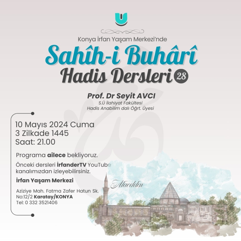 Sahih-i Buhari Dersleri - 28
