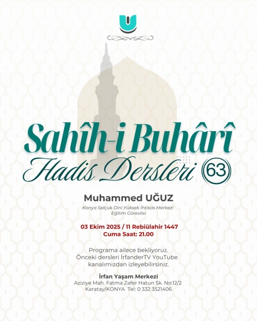 Sahih-i Buhari Dersleri - 63