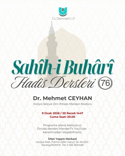 Sahih-i Buhari Dersleri - 76