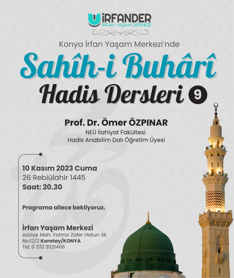 Sahih-i Buhari Dersleri - 9
