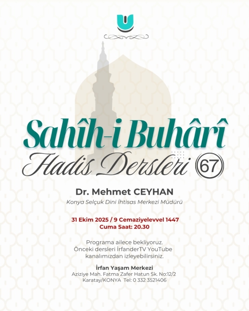 Sahih-i Buhari Dersleri - 67