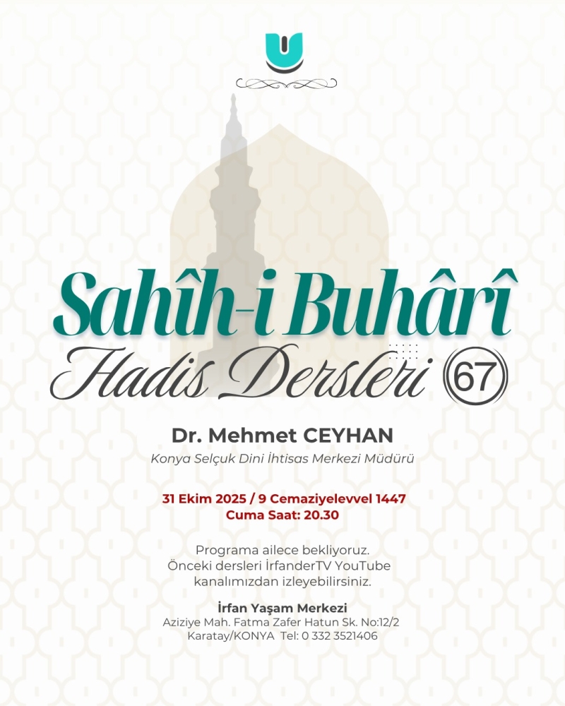 Sahih-i Buhari Dersleri - 67