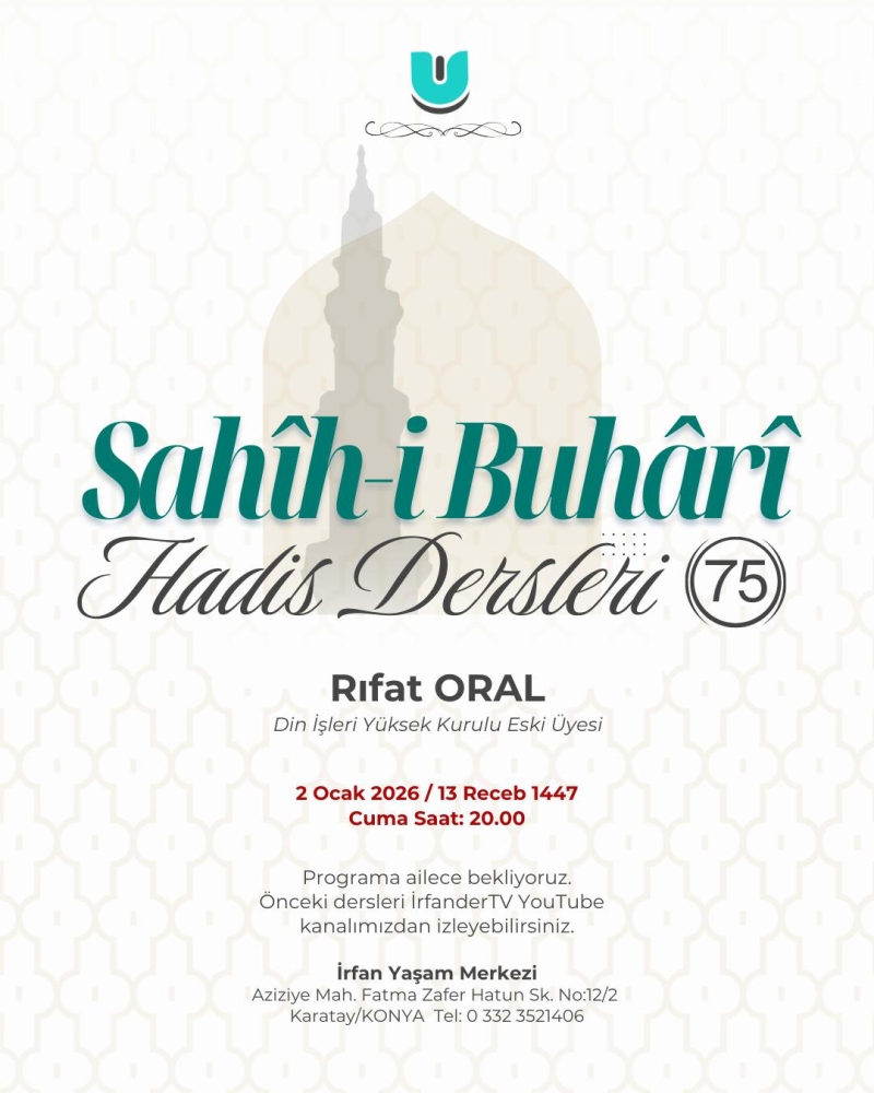 Sahih-i Buhari Dersleri - 75