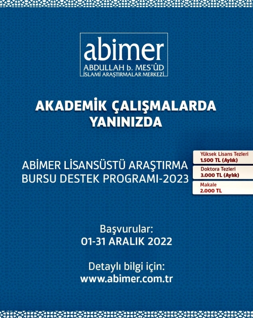 ABİMER, Akademik Çalışmalarınızda Yanınızda