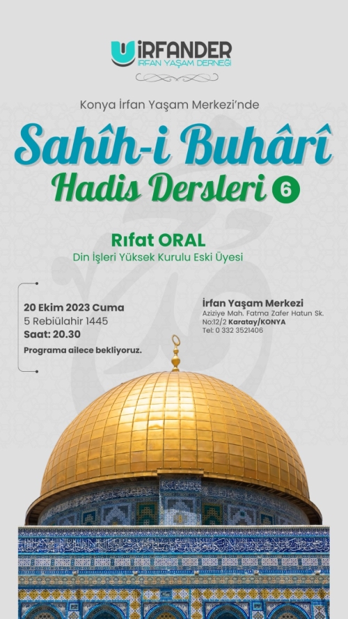 Sahih-i Buhari Dersleri - 6