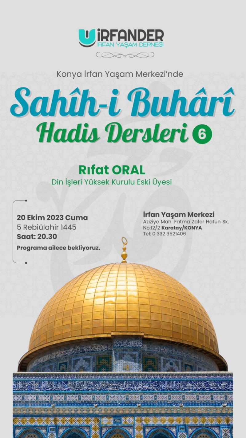 Sahih-i Buhari Dersleri - 6