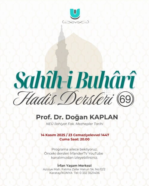 Sahih-i Buhari Dersleri - 69