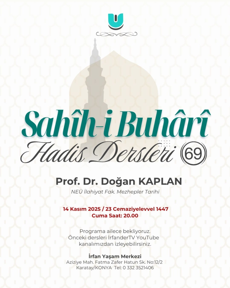 Sahih-i Buhari Dersleri - 69