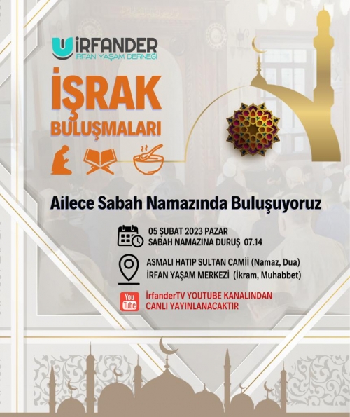 İşrak Buluşmaları'na Ailece Davetlisiniz